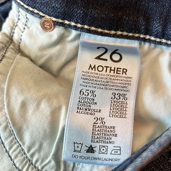 MOTHER Easy A Skirt Midi (Wash: Alley Cat) Size 26 - Picture 10 of 11